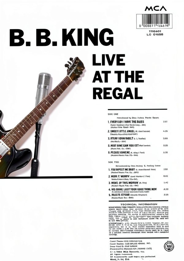 Live At The Regal Geffen CD Classic Chicago Blues Album with 1 Disc-2